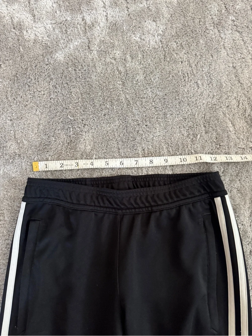 Adidas Black & White Stripe Cimacool Track Pants